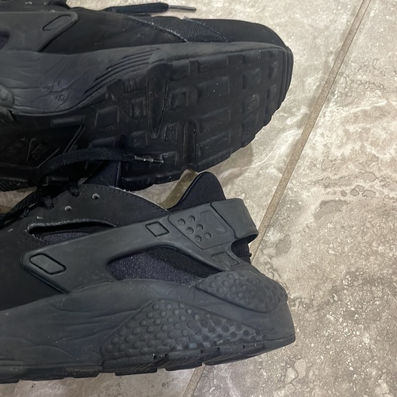 Nike Men’s Air Huarache Black Shoe Sz 8 - Picture 15 of 15